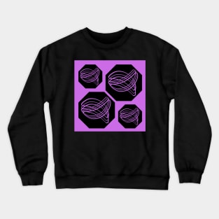 Octagon pattern Crewneck Sweatshirt